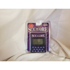 RecZone Solitaire LCD game - New in box, tested and working
